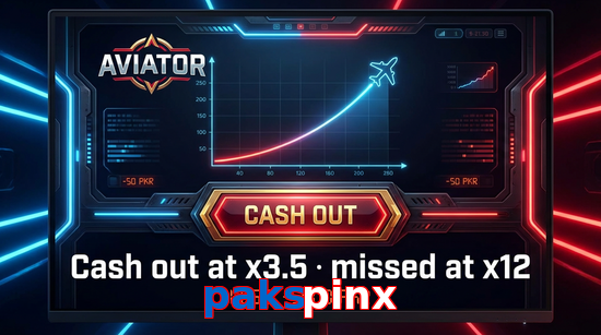 Game list for Pakspinx aviator section